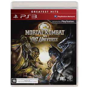 Jogo Mortal Kombat Vs. DC Universe - PS3