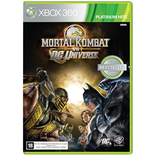 Jogo Mortal Kombat Vs Dc - Xbox 360