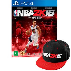 Jogo NBA 2K16 Pack Pré-Venda (Jogo + Boné Exclusivo) - PS4