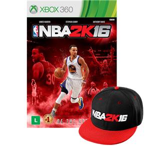 Jogo NBA 2K16 Pack Pré-Venda (Jogo + Boné Exclusivo) - Xbox 360