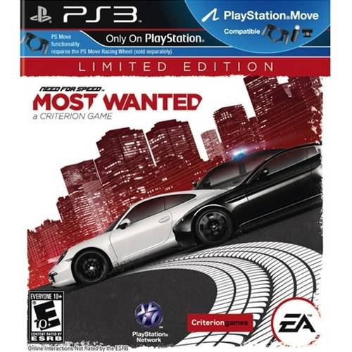 Jogo Need For Speed Most Wanted Limited Edition Ps3 Sony Ea Games