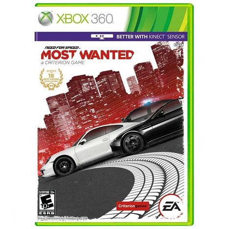 Jogo Need For Speed Most Wanted - Xbox 360
