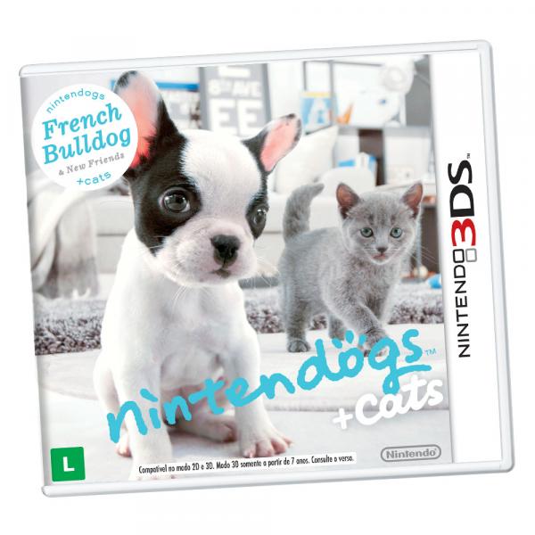 Jogo Nintendo 3DS - Nintendogs + Cats: French Bulldog