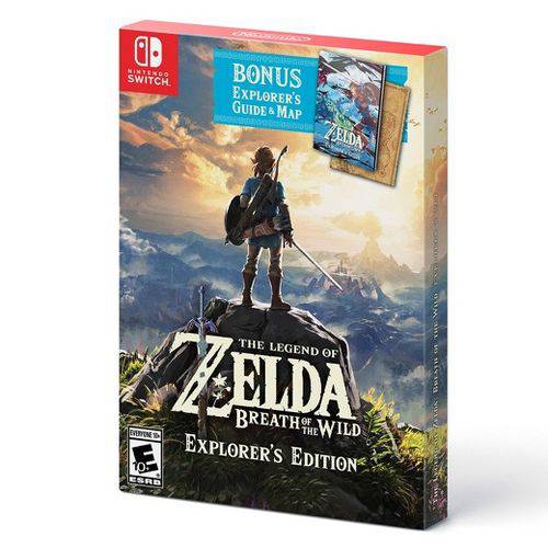 Jogo Nintendo Switch The Legend Of Zelda: Breath Of The Wild Explorer's Edition - Nintendo