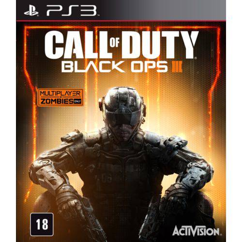 Jogo Novo Lacrado Call Of Duty Black Ops 3 Pra Playstation 3