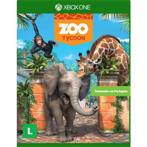 Jogo Novo Lacrado Zoo Tycoon Todo em Português para Xbox One