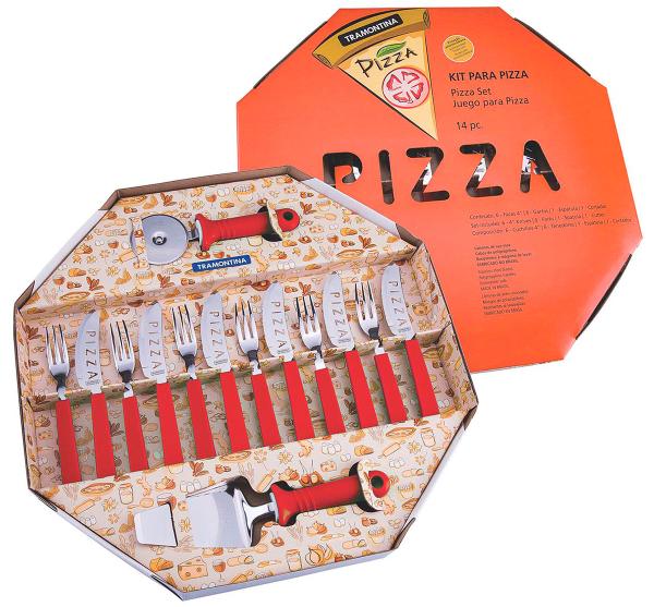 Jogo para Pizza 14 Peças 25099722 - Tramontina