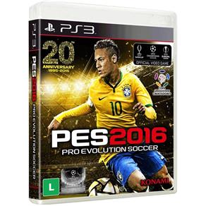 Jogo para Ps3 - Pes - Pro Evolution Soccer 2016 Konami