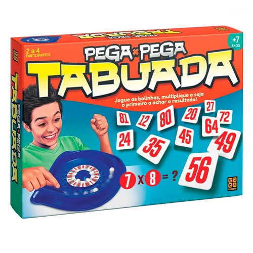 Jogo Pega-Pega Tabuada GROW