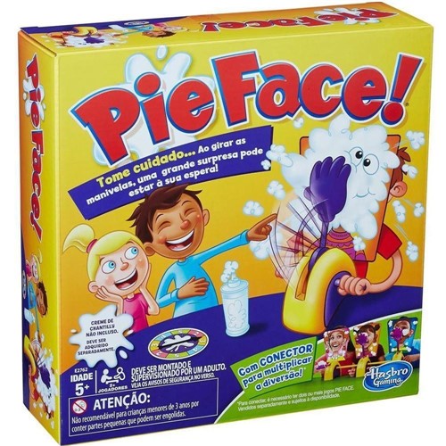 Jogo Pie Face com Conector E2762 - Hasbro