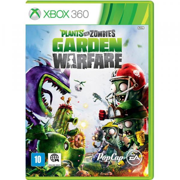 Jogo Plants Vs Zombies Garden Warfare - Xbox 360 - Pop Cap