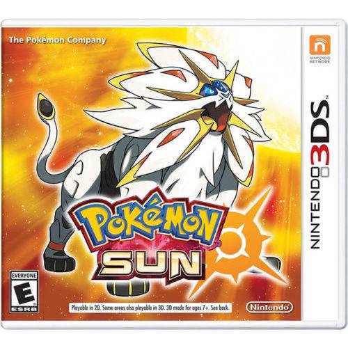Jogo Pokémon Sun Ing - 3ds