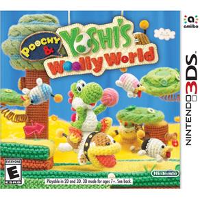Jogo - Poochy & Yoshis Woolly World N3DS