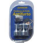 Jogo Porcas Roda Antifurto 12x1,5 Universal 