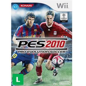Jogo Pro Evolution Soccer 2010 - Wii