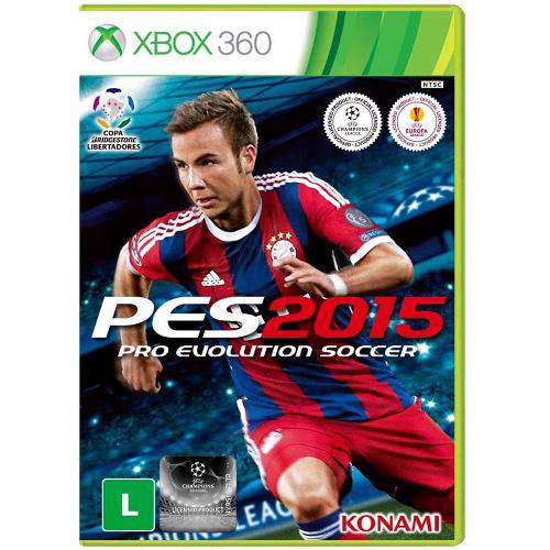 Jogo Pro Evolution Soccer 2015 (Pes 15) - Xbox 360