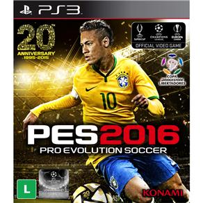 Jogo Pro Evolution Soccer 2016 - PS3