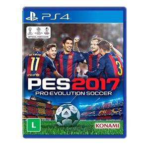 Jogo - Pro Evolution Soccer 2017 (PES 17) - PS4