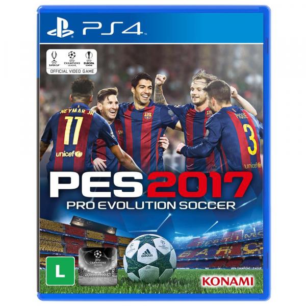 Jogo Pro Evolution Soccer 2017 - PS4 - Konami