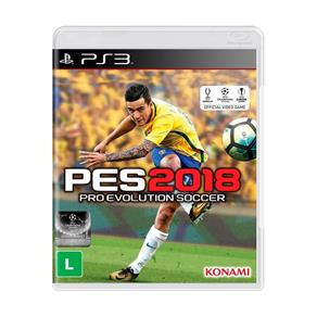 Jogo - Pro Evolution Soccer 2018 (PES 2018) - PS3