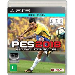 Jogo Pro Evolution Soccer 2018 - PS3