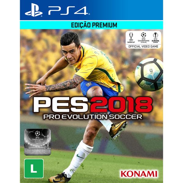 Jogo Pro Evolution Soccer 2018 - Ps4 - Konami