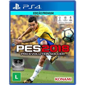 Jogo Pro Evolution Soccer 2018 - PS4