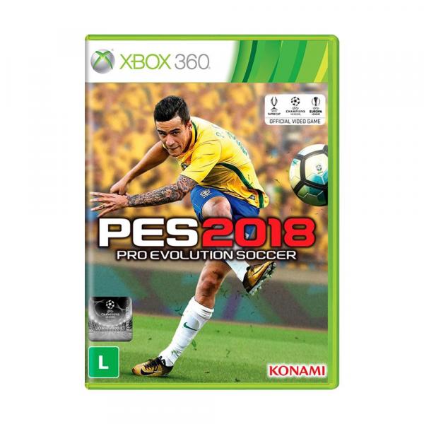 Jogo Pro Evolution Soccer 2018 - Xbox 360 - Konami