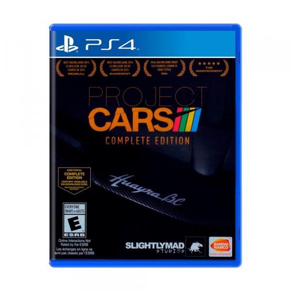 Jogo Project Cars (Complete Edition) - PS4 - Bandai Namco