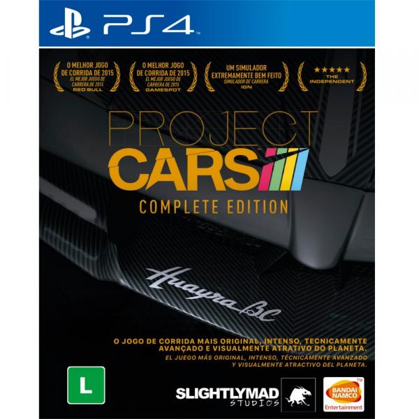 Jogo Project Cars: Complete Edition - PS4 - Bandai Namco