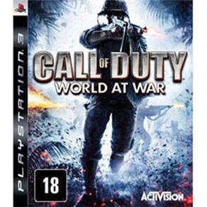 Jogo Call Of Duty 5: World At War – PS3