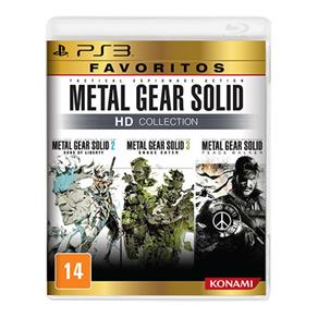 Jogo PS3 Metal Gear Solid HD Collection