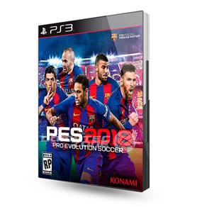 Jogo PS3 PES 2018 Pro Evolution Soccer - Konami