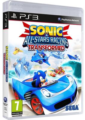Jogo Ps3 Sonic All Star Racing Transformed - Sega