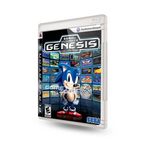 Jogo Ps3 Sonic Ultimate Genesis Collection 40 Jogos Clássicos - Sega