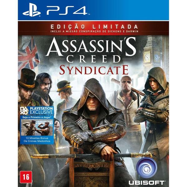 Jogo PS4 Assassins Creed Syndicate - Ubisoft