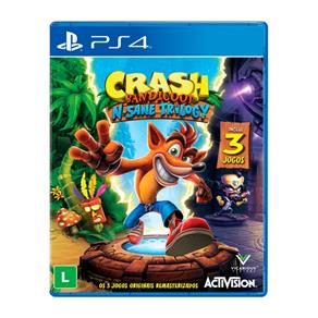 Jogo PS4 - Crash Bandicoot - N`Sane Trilogy - Activision