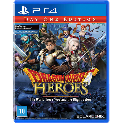 Jogo Ps4 Dragon Quest Heroes - Square Enix