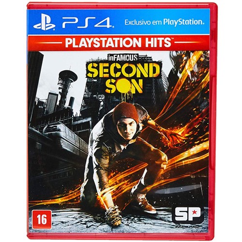 Jogo Ps4 - Infamous Second Son - Playstation Hits - Playstation