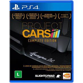 Jogo PS4 Project Cars Complete Edition