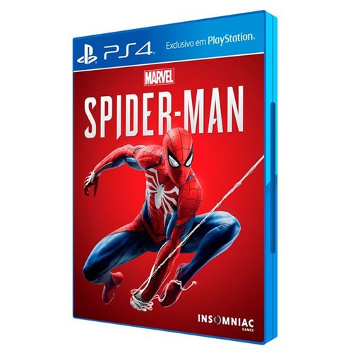 Jogo PS4 Spiderman Sony Ação