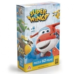 Jogo Quebra-Cabeça 60 Peças Super Wings - Grow