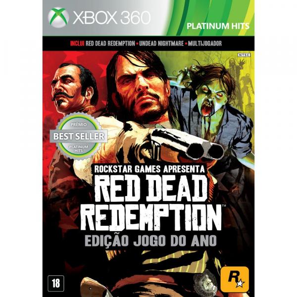 Jogo Red Dead Redemption GOTY - Xbox 360 - Microsoft Xbox 360