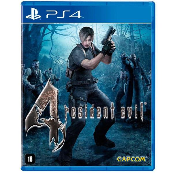 Jogo Resident Evil 4 Remastered - PS4 - Capcom