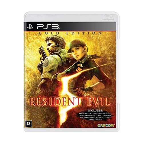 Jogo Resident Evil 5 Gold Edition - Ps3