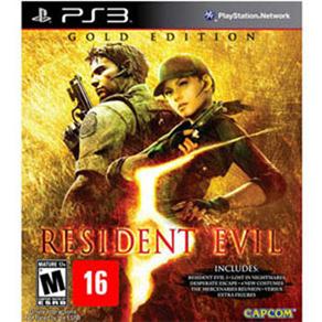 Jogo Resident Evil 5: Gold Edition - PS3