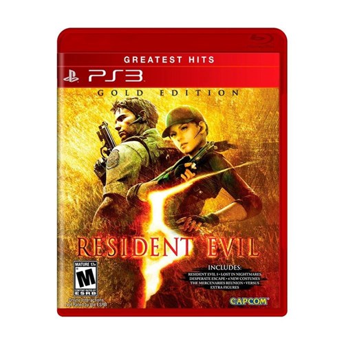 Jogo Resident Evil 5 (Gold Edition) - Ps3