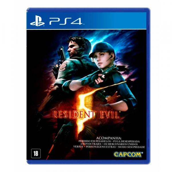Jogo Resident Evil 5 Remastered - PS4 - Capcom