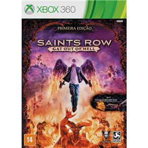 Jogo Saints Row: Gat Out Of Hell - Primeira Edição - Xbox 360
