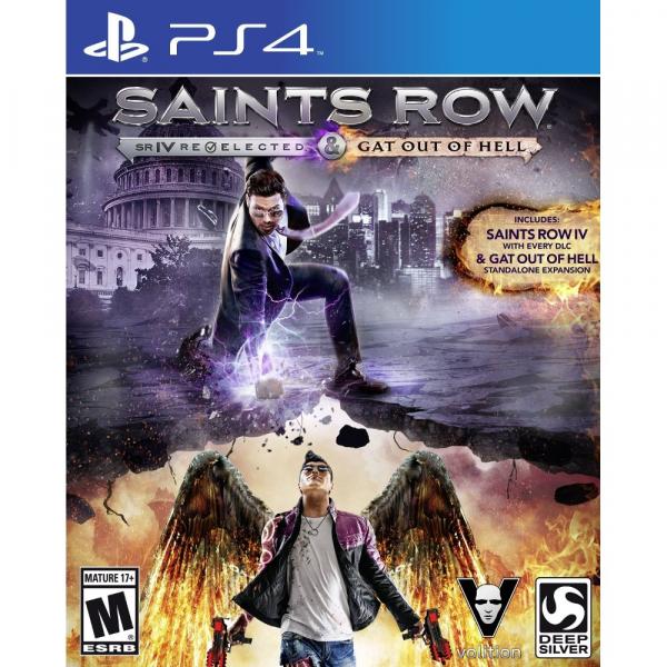 Jogo Saints Row IV: Re-Elected + Gat Out Of Hell - PS4 - Sony Ps4